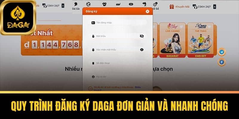 Đăng Ký Daga - Hướng Dẫn Chi Tiết Từ A Đến Z Cho Người Mới 5 Quy trình đăng ký Daga đơn giản và nhanh chóng
